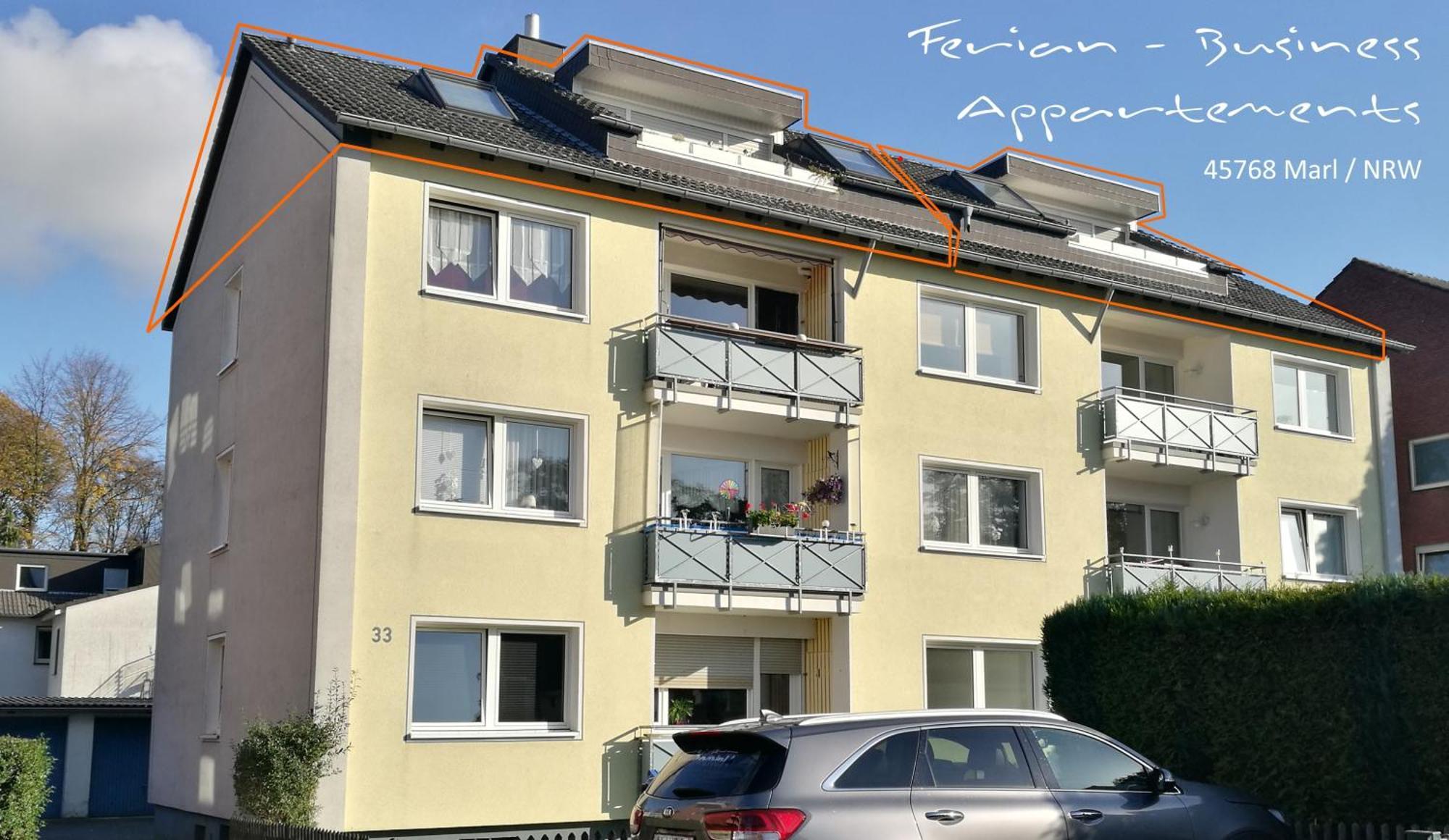 Modernes Und Ruhiges Appartement Mit Loggia Marl Zewnętrze zdjęcie